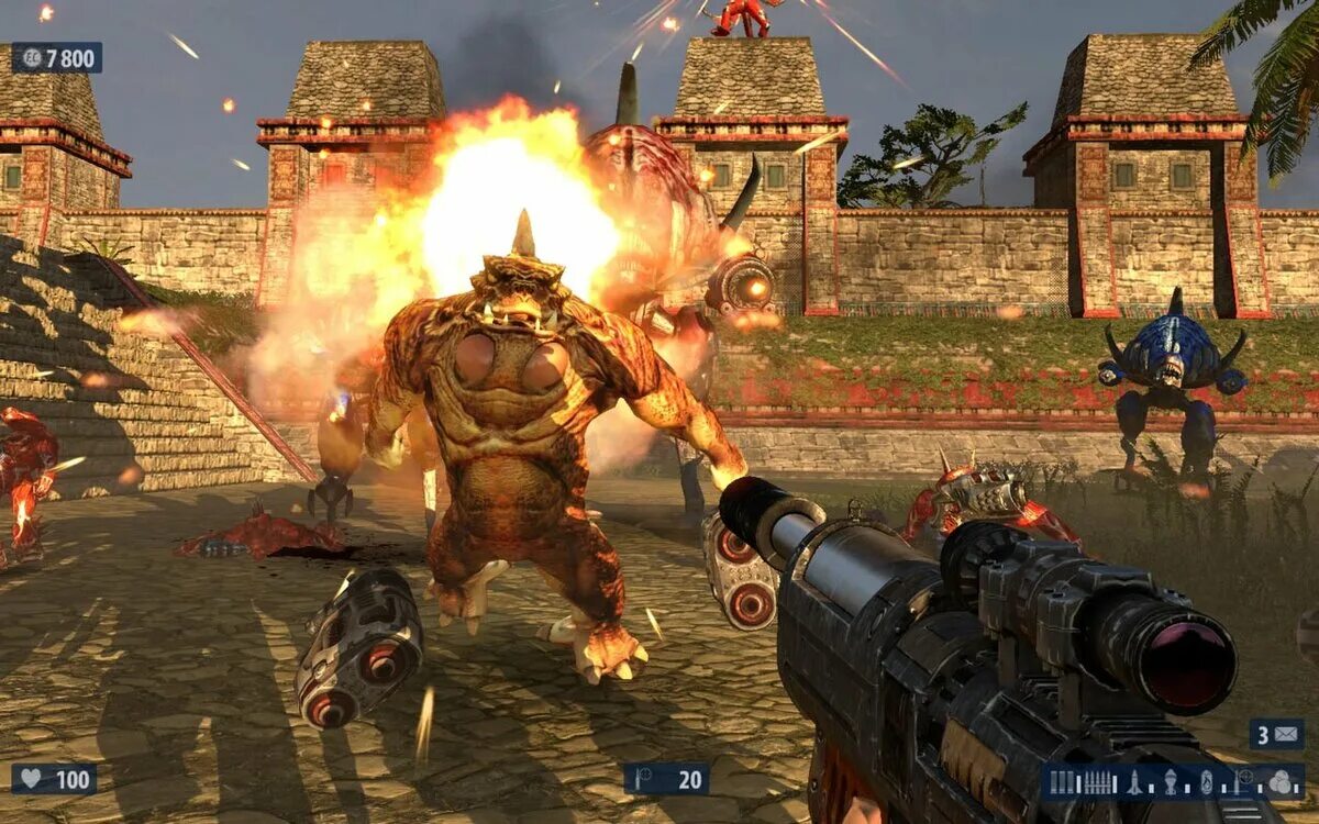 Крутой Сэм the second encounter. Serious Sam 2 the second encounter. Игра крутого папы