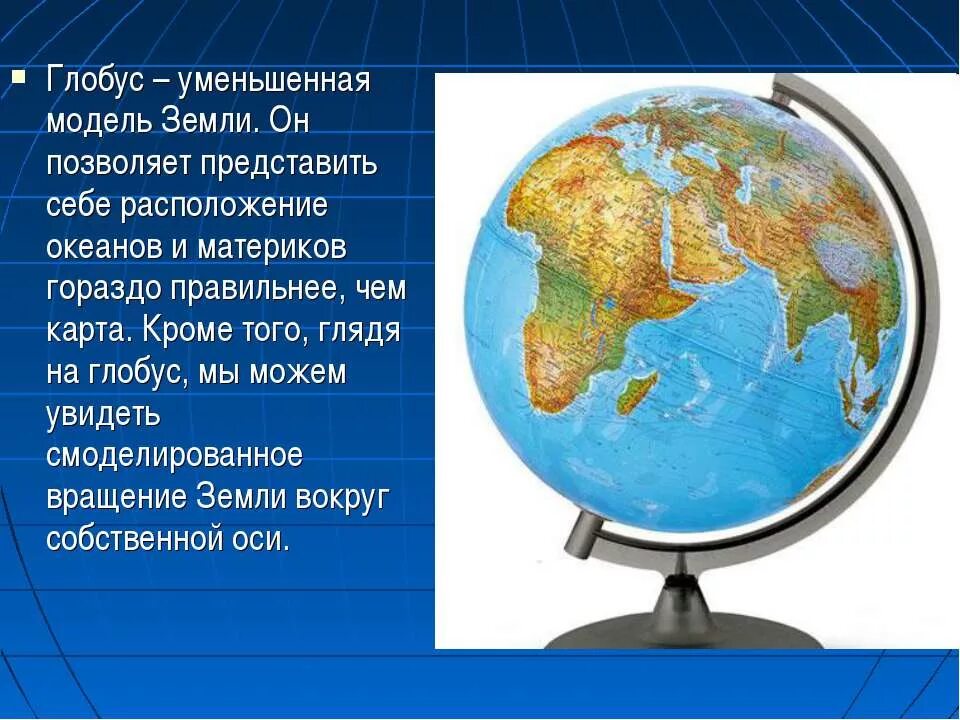 Презентация земля на карте