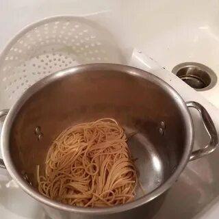 Макароны в холодную воду