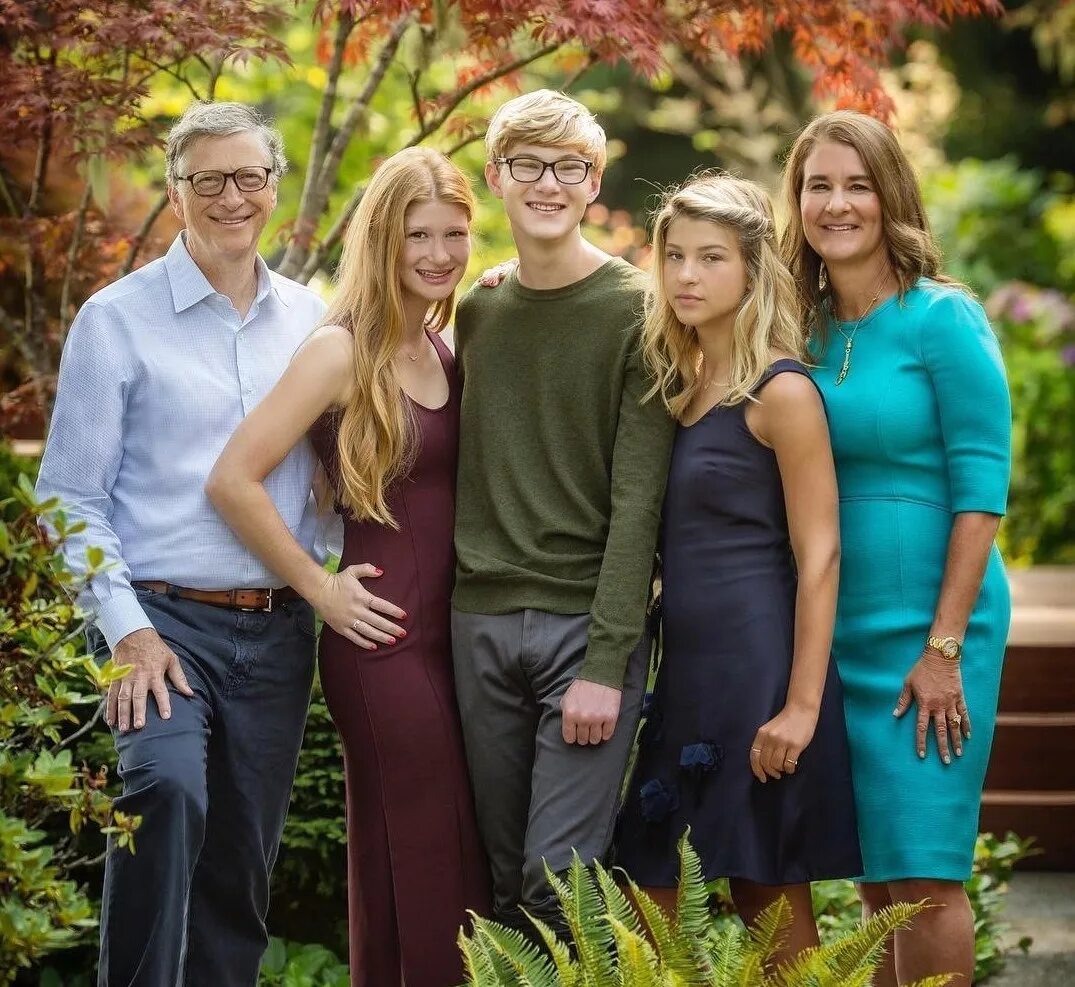 Год семьи в 2000. Рори Джон Гейтс. Bill Gates Family.