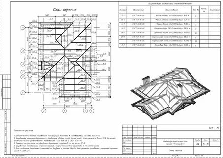 План скатной кровли - CormanStroy.ru