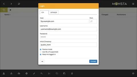 Web ftp