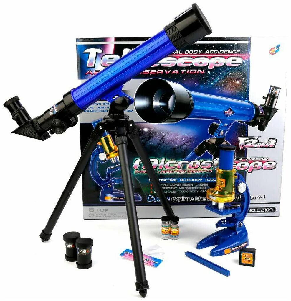 телескоп edu toys ts050. набор научный телескоп + микроскоп 2в1. телескоп + микроскоп edu toys tm802. телескопы 90х. микроскоп mp-1200 zoom (21321).