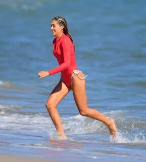 SISTINE ROSE STALLONE in Swimsuit at a Beach in Malibu 08/09/2020.