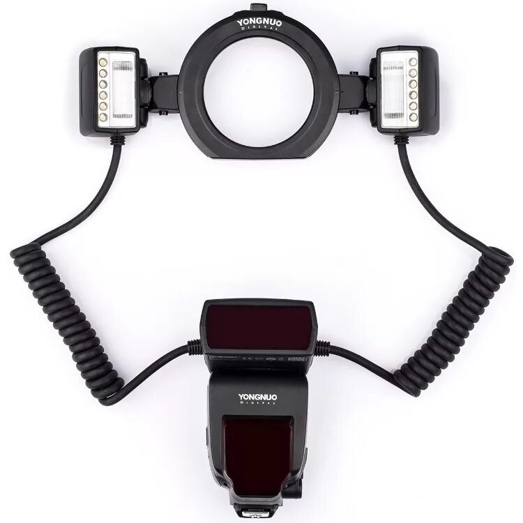 Yongnuo. Yongnuo yn-24ex macro ttl for canon. yongnuo yn 24ex. yn-24ex вспышка. биполярная вспышка yongnuo.
