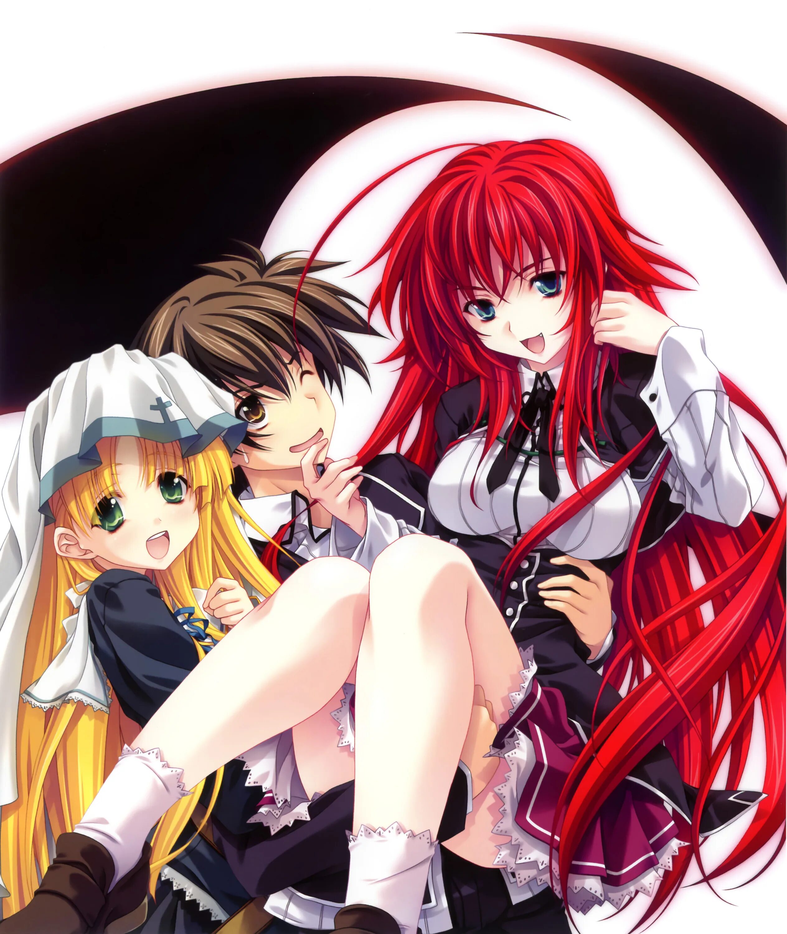 High School DXD («старшая школа DXD», 2012). DXD демоны. Старшая школа DXD 3. Старшая школа dxd 2018