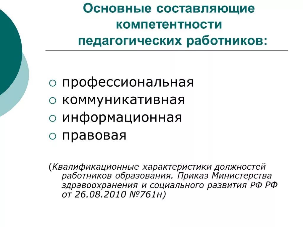 Правовые основания деятельности педагога. Основные составляющие компетенции педагога. Основные составляющие компетентности педагогических работников. Основные составляющие профессиональной компетентности педагога. Основные составляющие компетентности пед работников.