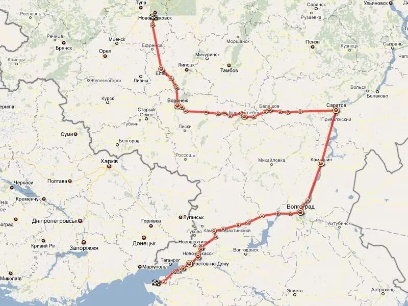 Карта Брянск-Саратов-Краснодар. Карта железной дороги от Ростова до Брянска. Брянск Саратов на карте.