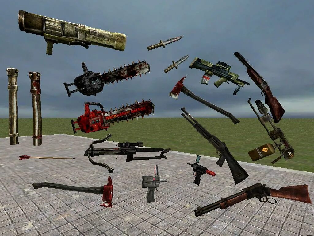 Оружие из Garry's Mod. Garry's Mod Mod на оружие. Пушки из Garry s Mod. Оружие в half Life 2 в Гаррис мод. S mod как установить