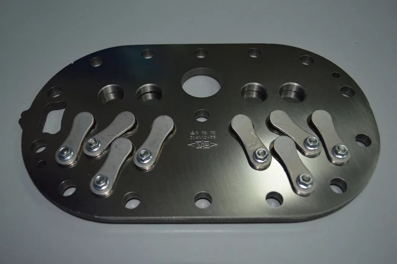 клапанная пластина переходная для компрессора со-7б. плита компрессора к243. клапанная плита к24. клапанная доска компрессора bitzer. плита клапанная пк-35.