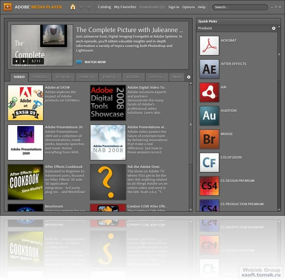 Adobe Media. Adobe Player. Adobe catalog. Adobe presentation. 7 adobe player