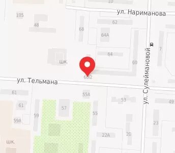 Карта альметьевск тельмана