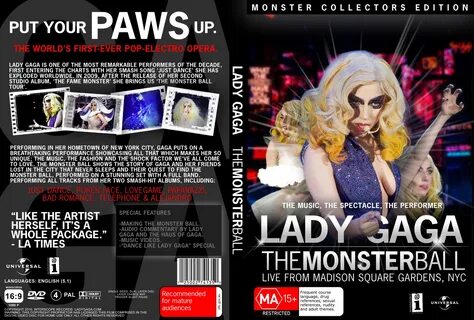 Sticky Glitter: Lady Gaga: dvd del "The Monster Ball Tour" + &quo...