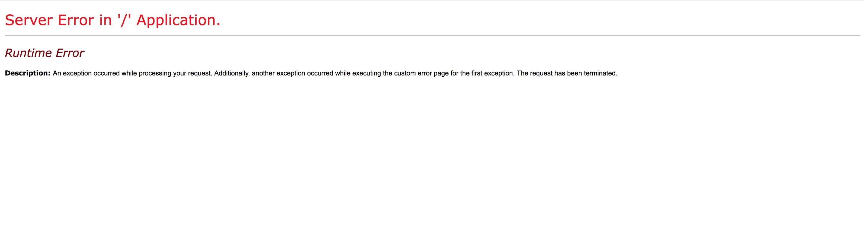 Cannot process the request. Ошибка запроса Server_exception. Ошибка an unhandled exception occurred while processing the request. Ошибка 0x0000001. Error_description "the request requires higher Privileges than provided by the access token" строка.