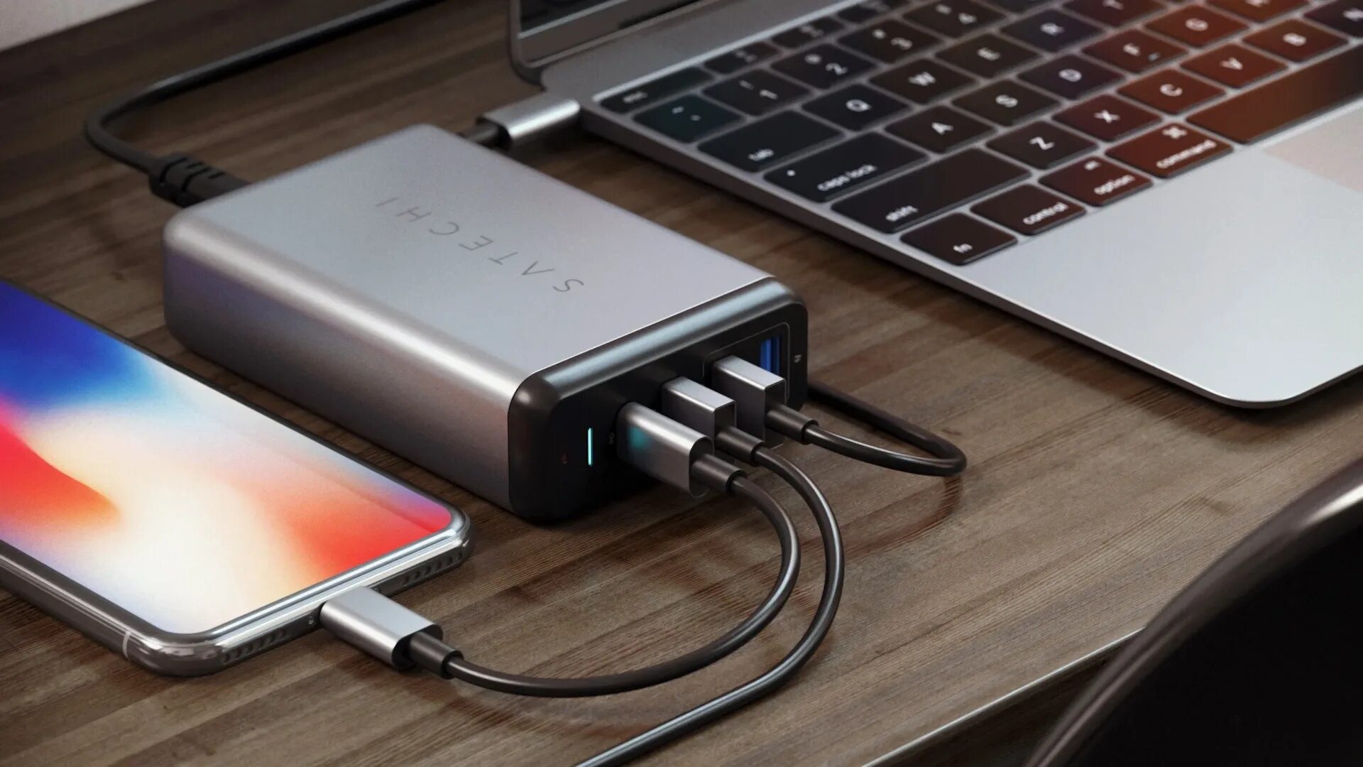 Satechi USB-C. Зарядка Satechi. Зарядное устройство Satechi Type-c. Satechi MAGSAFE iphone.