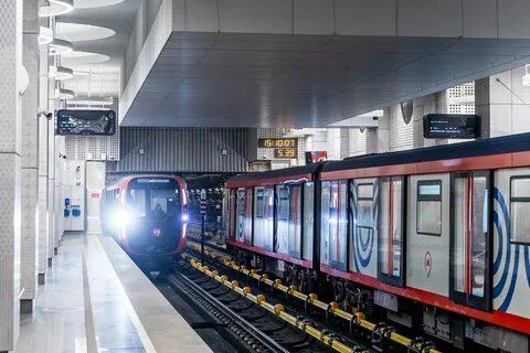 Поезда метро москвы фото