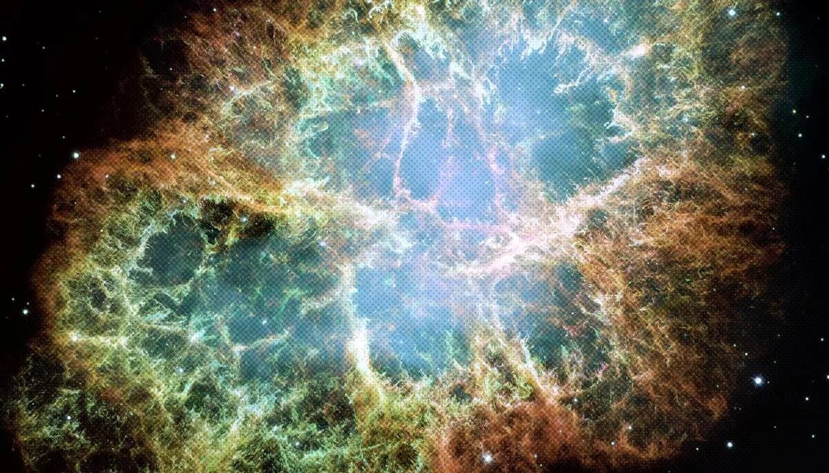 Какая самая сильная земля. Крабовидная туманность 1054. Крабовидная туманность Хаббл. SN 1054 Сверхновая. Космос Крабовидная туманность.