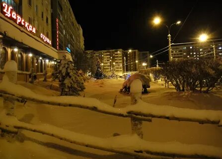 Мурманск в январе