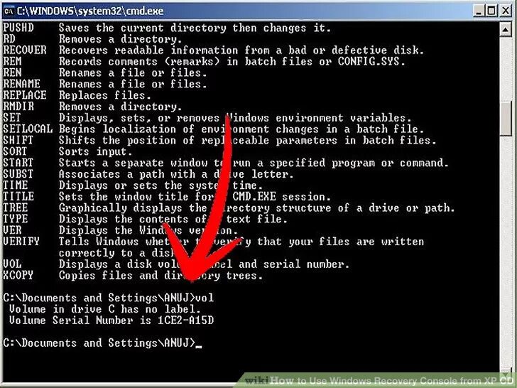 Команды для cmd windows. Команды консоли windows. консоли в виндовс. консольные команды виндовс. консоль восстановления.
