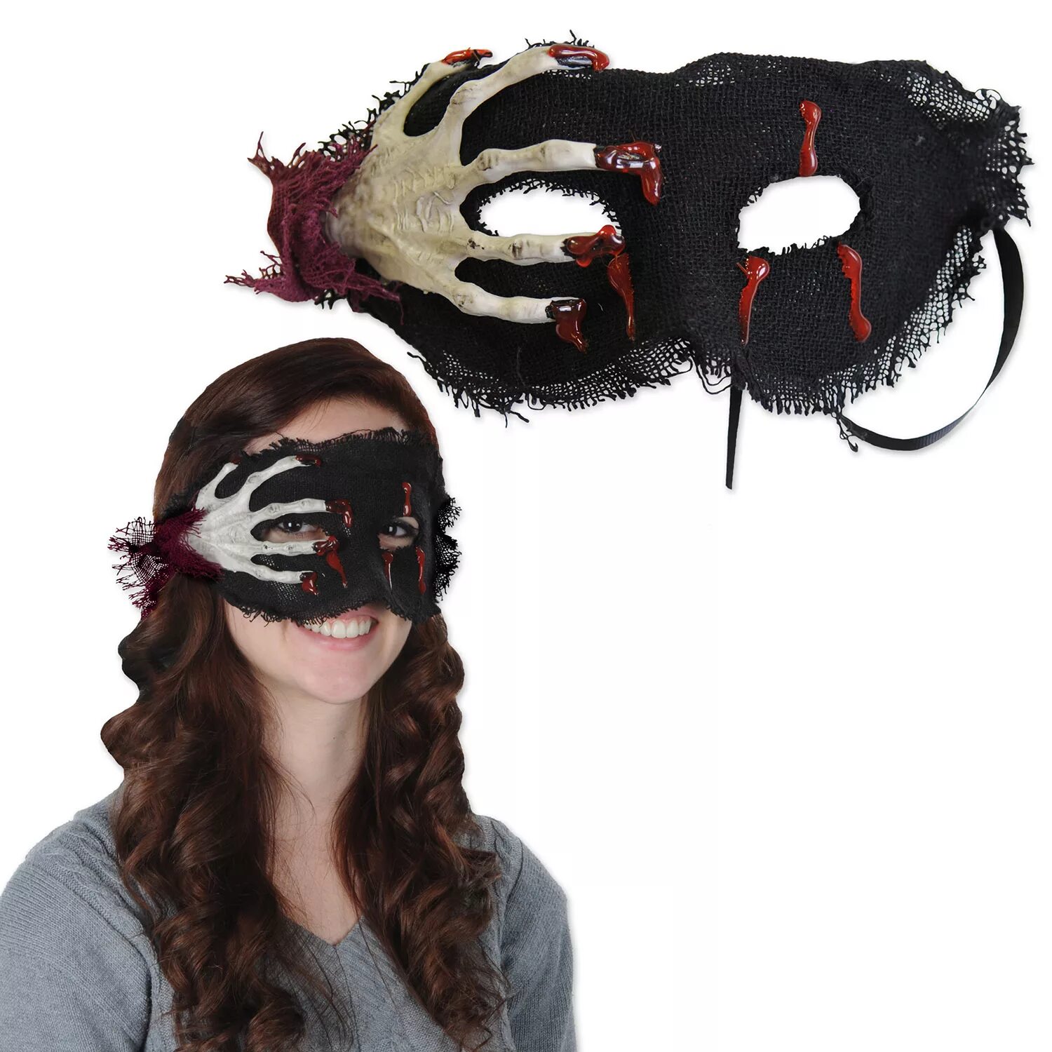 Карнавальная маска скелетон. Карнавальная маска в виде зомби на Хэллоуин. Жуткие маски из Мешковины. Маска пати.