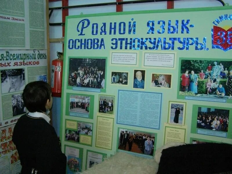 Родной язык в школе урок. Стенд день родного языка. Плакаты на день родных языков. День родного языка плакат. Стенд ко Дню родного языка в школе.