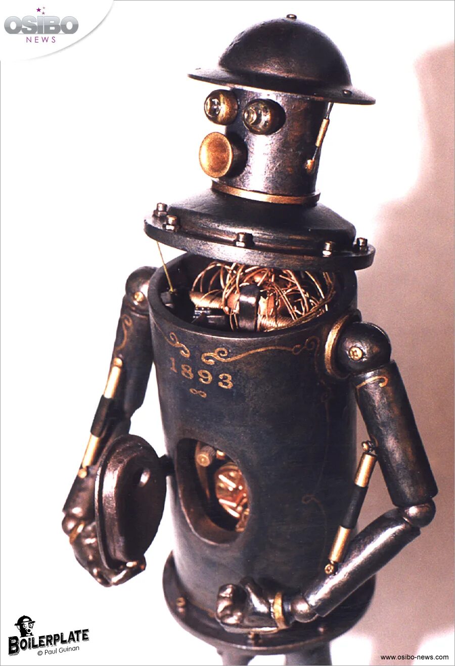 First robot. Boilerplate - робот викторианской эпохи. Паровой робот 1865. Старинный робот. Самый первый робот.