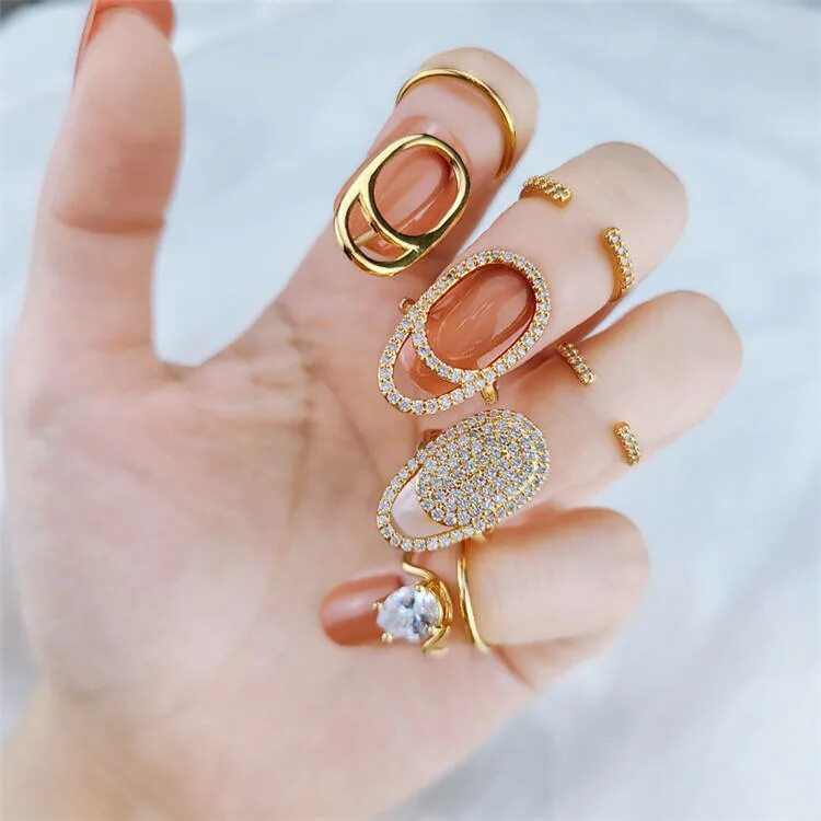 Красивый маникюр с кольцами Pin on Products