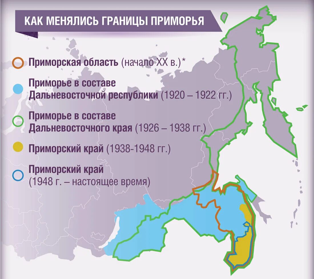 Дальневосточный край. Карта Дальневосточного края 1926 года. Территория Приморского края. Приморский край образован.