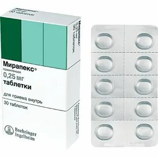 Мирапекс применение