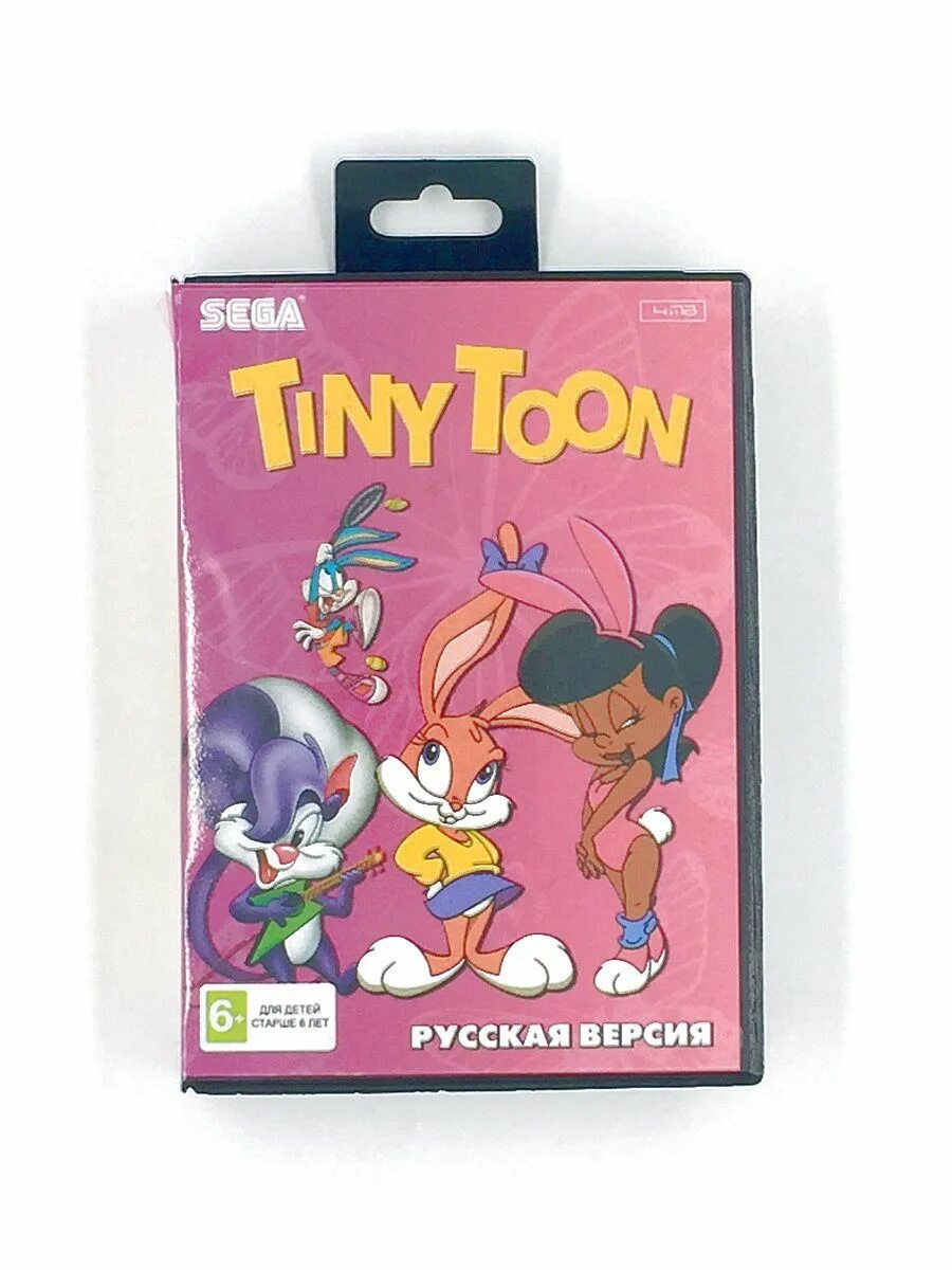 Игры сега tiny toon. Картридж sega 6в1 bs-6001 daffy duck / jungle book / sylwester &amp; tweety +... tiny toon картридж. tiny toon sega картридж. tiny toon adventures (игра).