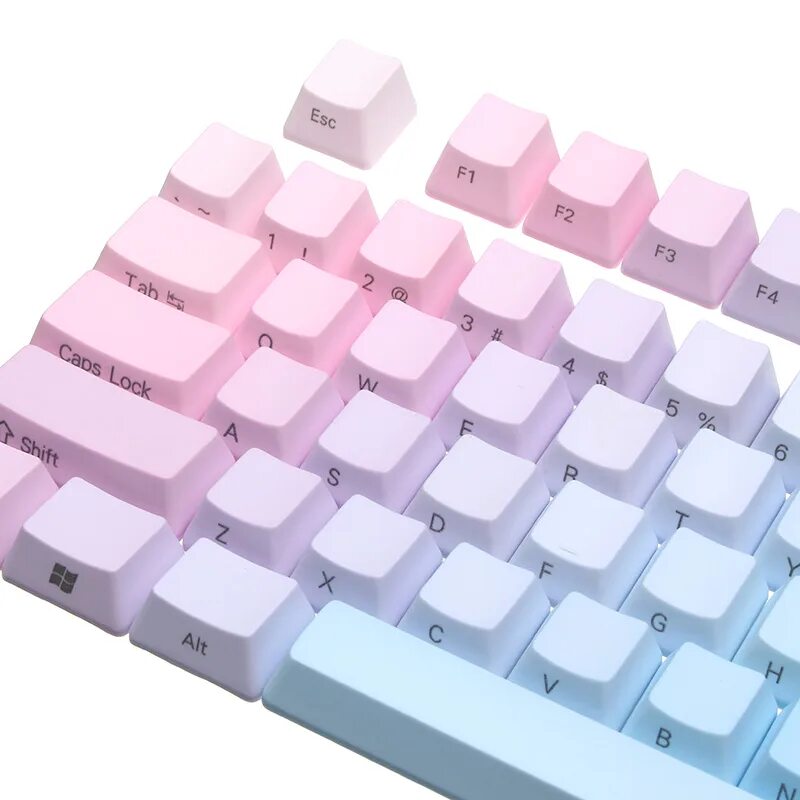 104 Кейкап. Клавиатура only keycaps. Side Print PBT keycaps. Клавиатура Crystal keycaps Panteon.