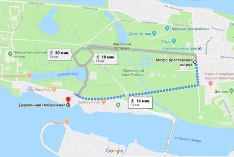 Как доехать до приморского парка