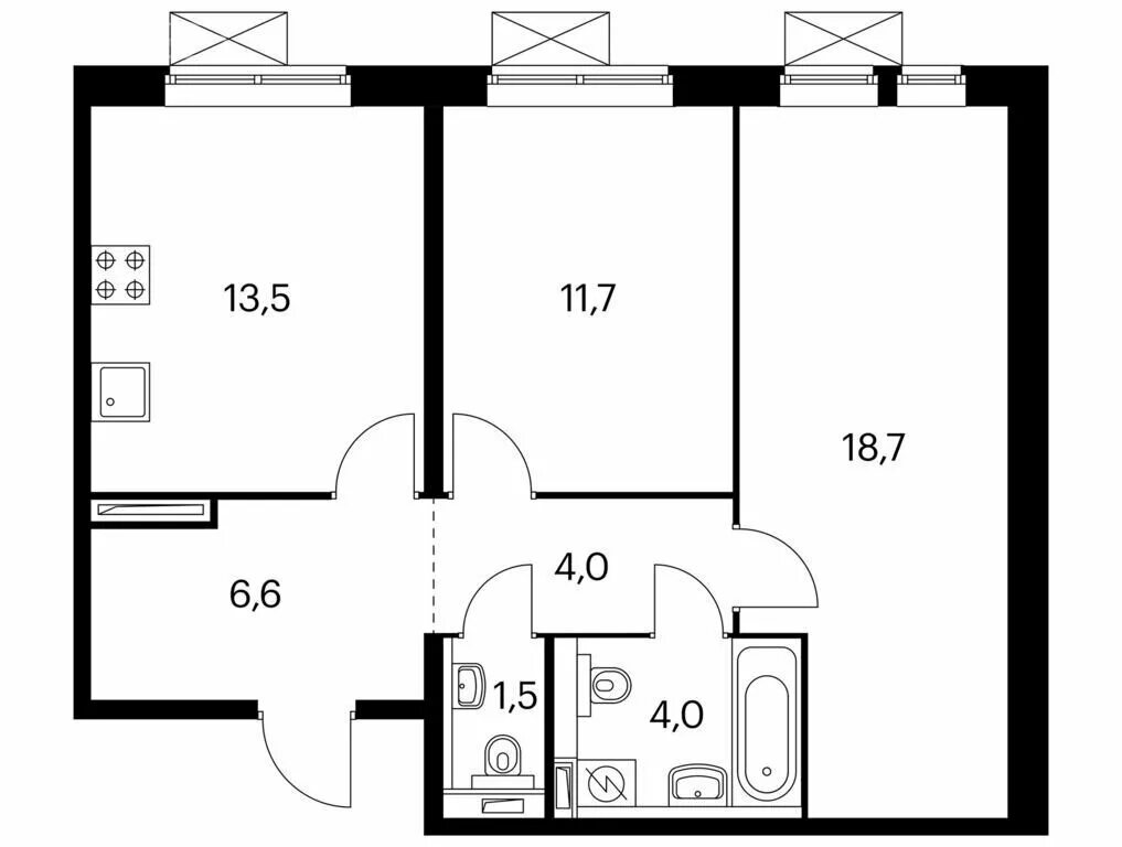 м. м 3 комнатная. двухкомнатная квартира планировка 60. план квартиры в новостройке. планировка квартиры двухкомнатной 54 кв.