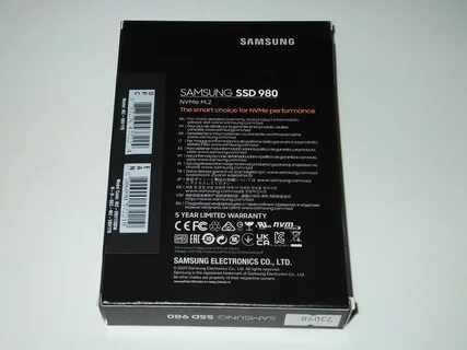 Ssd samsung 980 pro 1tb mz v8p1t0bw
