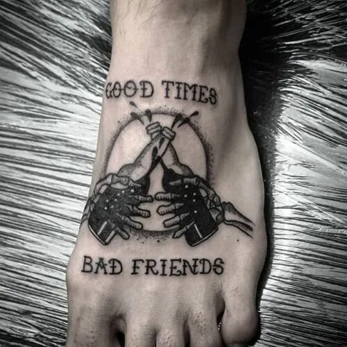 Татуировка Bad friends. Тату good times Bad times. Good times Bad friends. Bad time good time Taty. Good friend bad friend