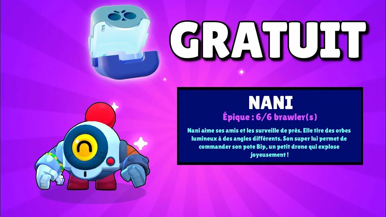 Гаджет Нани. Gadget Nani Brawl Stars. Фото гаджета Нани вернуть отправителю в БРАВЛ старс.