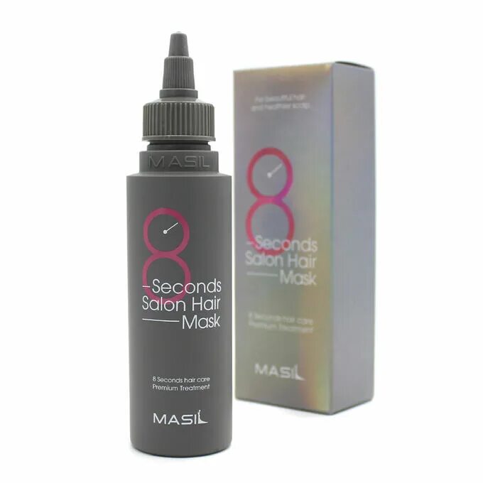 Masil 8 seconds Salon hair Mask 8ml. Masil 8 seconds 100мл. Маска для волос - masil 8 second Salon hair Mask 100ml [masil]. Маска для волос masil 8 seconds 100мл восстанавливающая. Купить маску 8 секунд