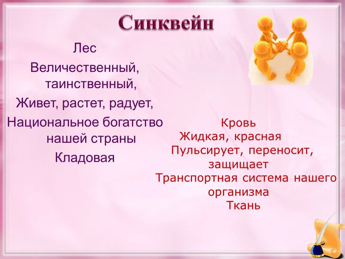 Синквейн. Синквейн лес. Пример синквейна по литературе 5 класс. Синквейн кровь. Слова синквейн примеры