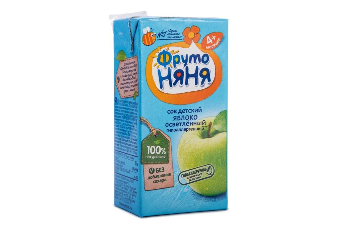 4 яблоко сок. Сок детский фрутоняня 0.2. фрутоняня яблоко сок. сок фрутоняня яблоко осветленное с 4 месяцев 200 миллилитров. сок фрутоняня 200мл яблоко осветленный гипоаллергенный с 4 месяцев.