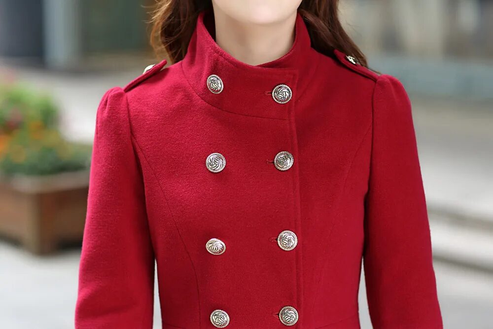 Coat button