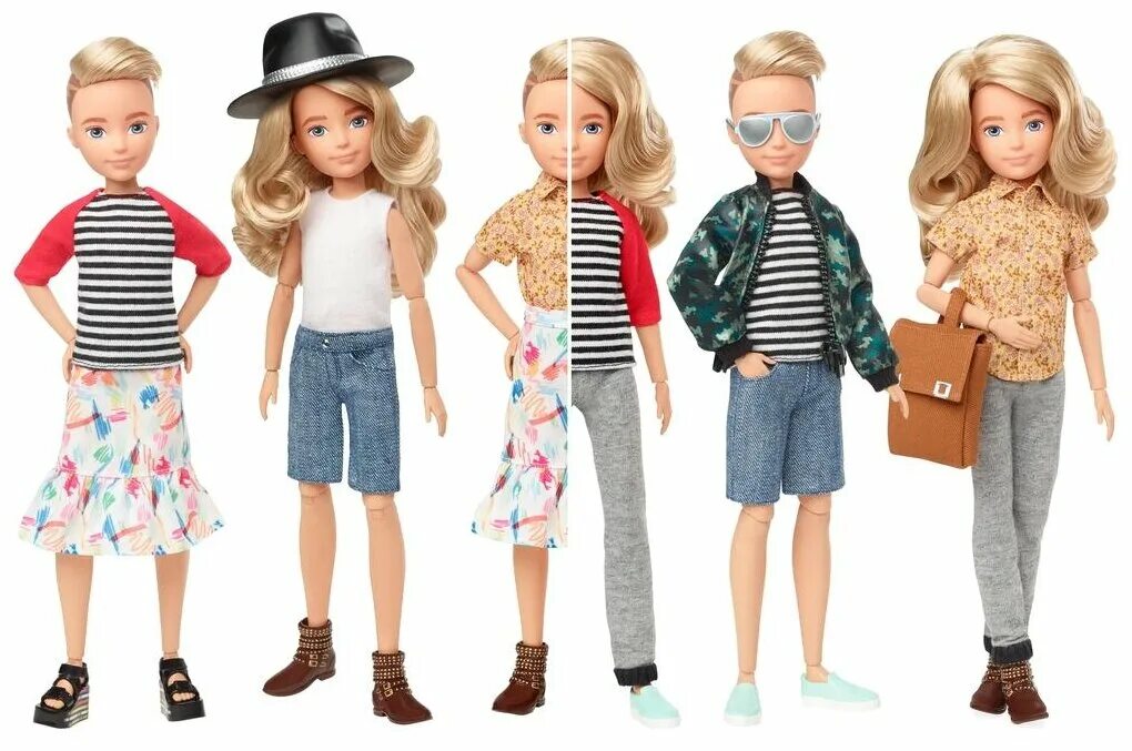 барби creatable world. куклы подростки девочки. гендерно нейтральные куклы маттел. Barbie fashionistas 12. кукла ,братц френдс.