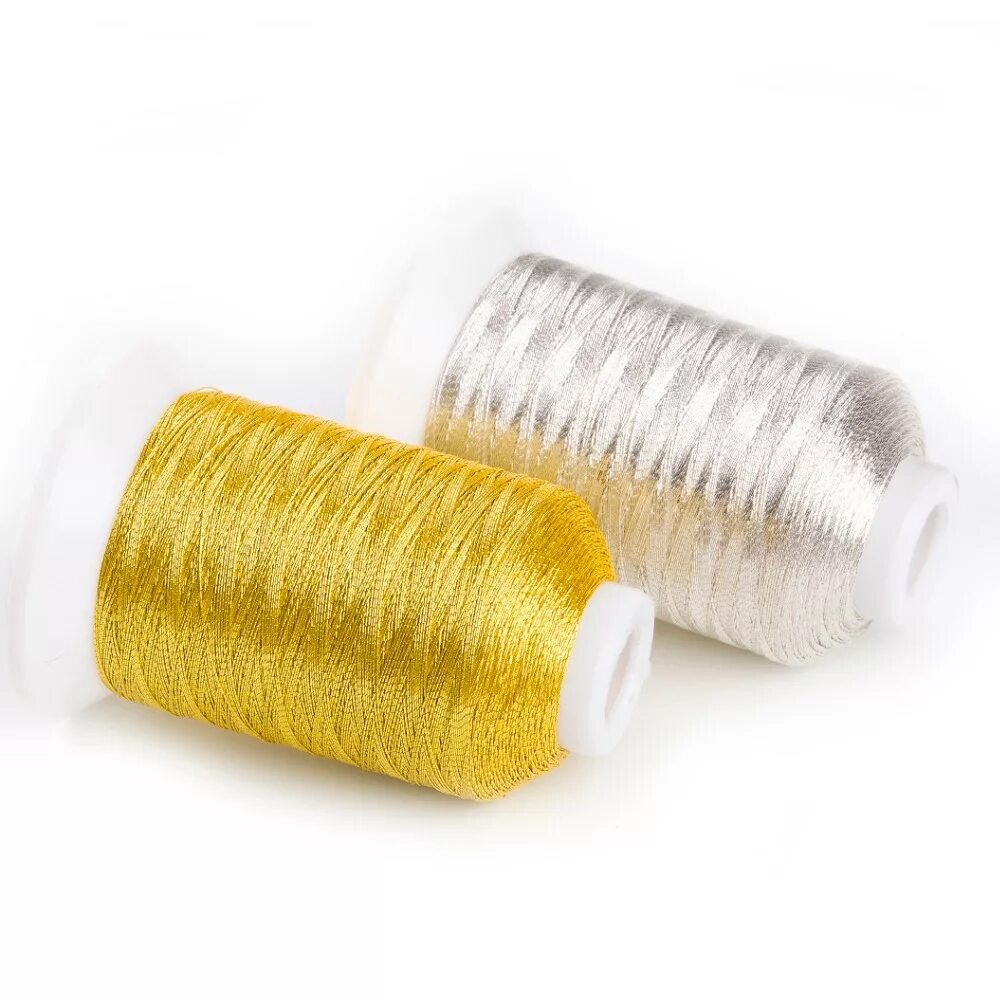 Стальная нитка. Металлизированная нитка 227 High quality rame Yarn 500m. Нитки Голд 002. 284z нитки. Металлизированные нитки для вышивки.