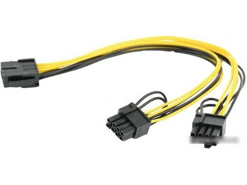 Питание видеокарты pci e. Кабель atcom pci-e 8-pin - 2 x 3-pin molex (at8604) 0.15 м. кабель питания gembird 6-pin pci-e - 2x 6+2-pin (cc-psu-85). pci-express 6+2pin m pci-express 6+2pin f, 30см. 6+2 pin x2 pci-e.