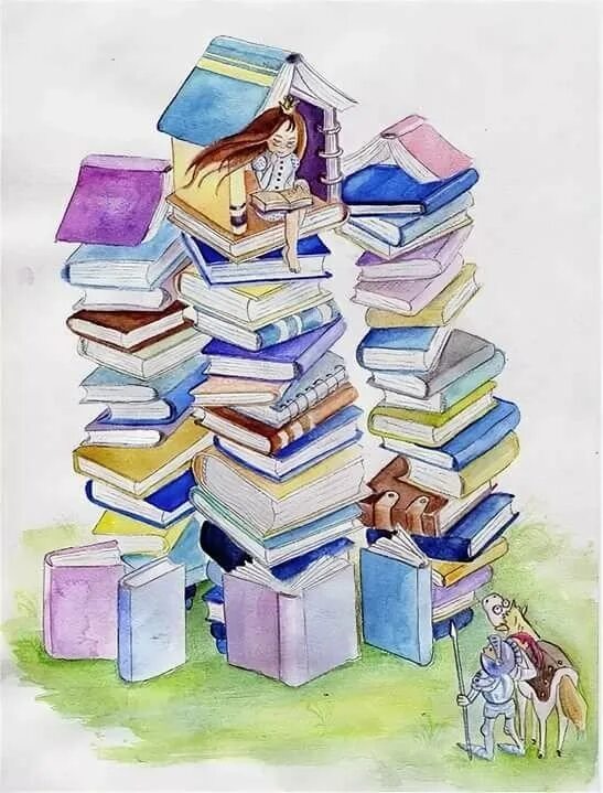 Читать литературные библиотеки. Иллюстрации к книгам. Книжка иллюстрация. Библиотека рисунок. Книжки в библиотеке.