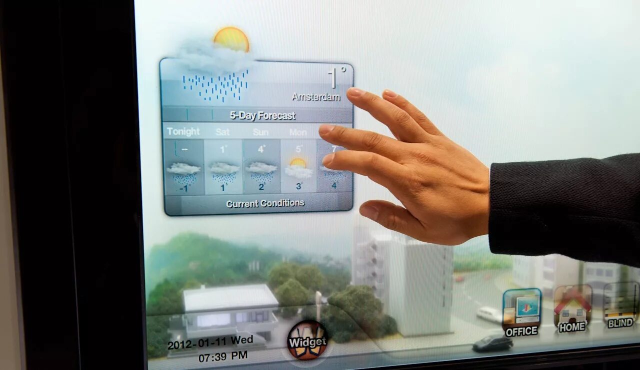 Smart windows technology