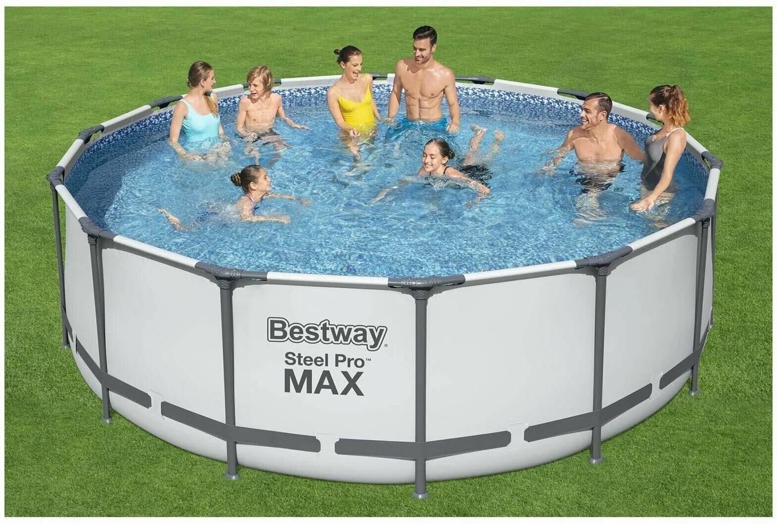 Steel pro max 366. 5612x Bestway. Бассейн Бествей каркасный still Pro Max. Бассейн 366 х 122см Bestway Steel Pro Max 56420. Бассейн Бествей 305 76 каркасный.