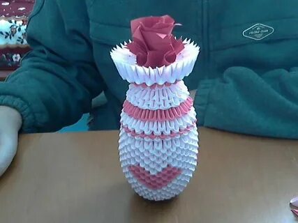 Ваза из модулей