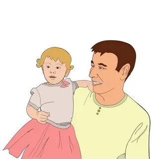 Папа носила дочерей