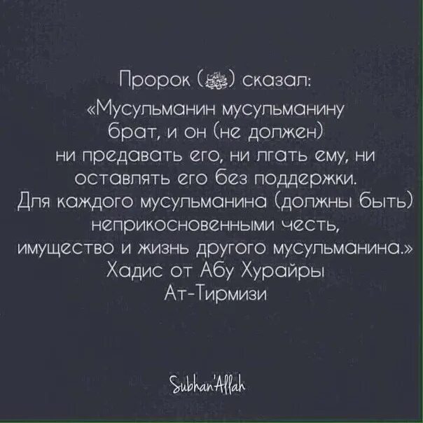 Есть слово пророка. Мудрые слова в Исламе. Брат в Исламе цитаты. Хадис про братство мусульман. Исламские цитаты со смыслом.