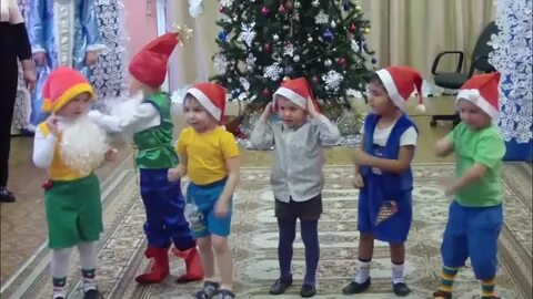 Танец гномиков старшая группа